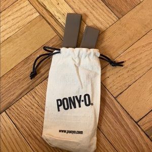 Brown Pony-O high tie